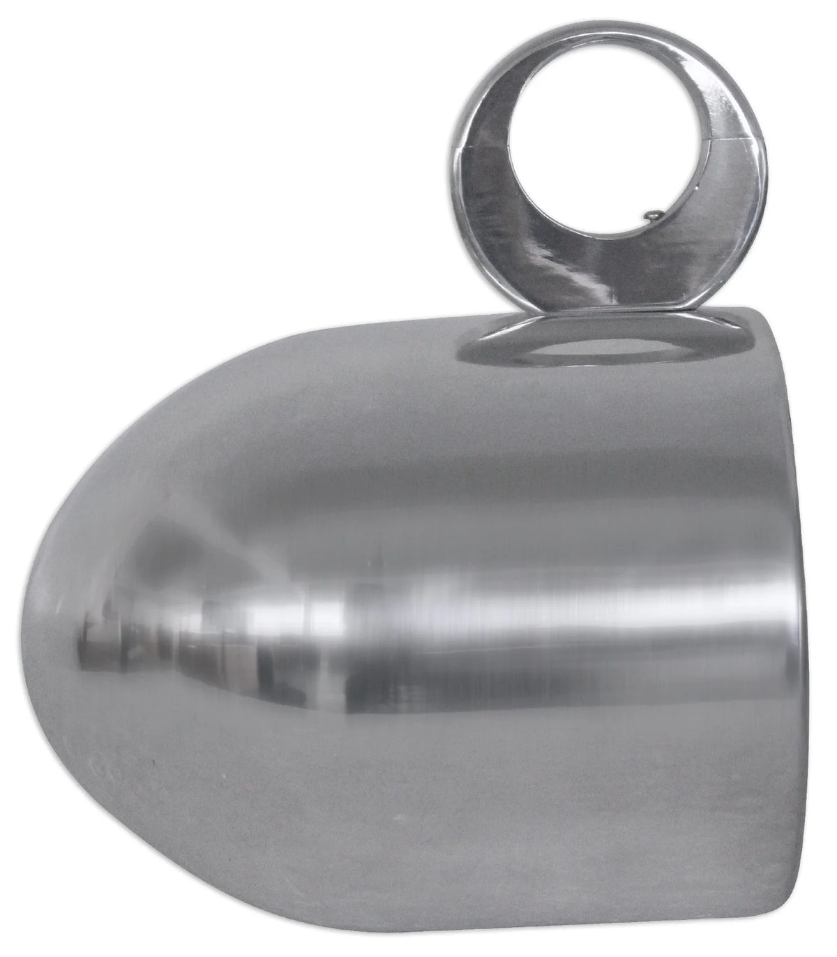 8” Polished Silver Aluminum Wakeboard Tower Speaker Enclosures R17526