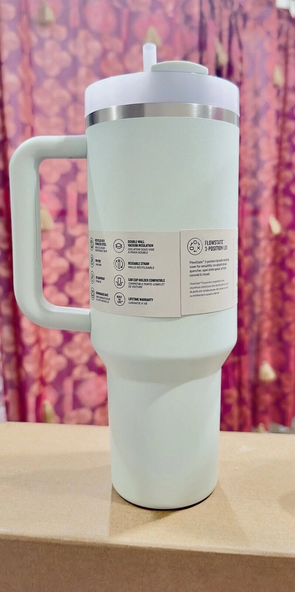 40 oz. Tumbler with Lid W5557