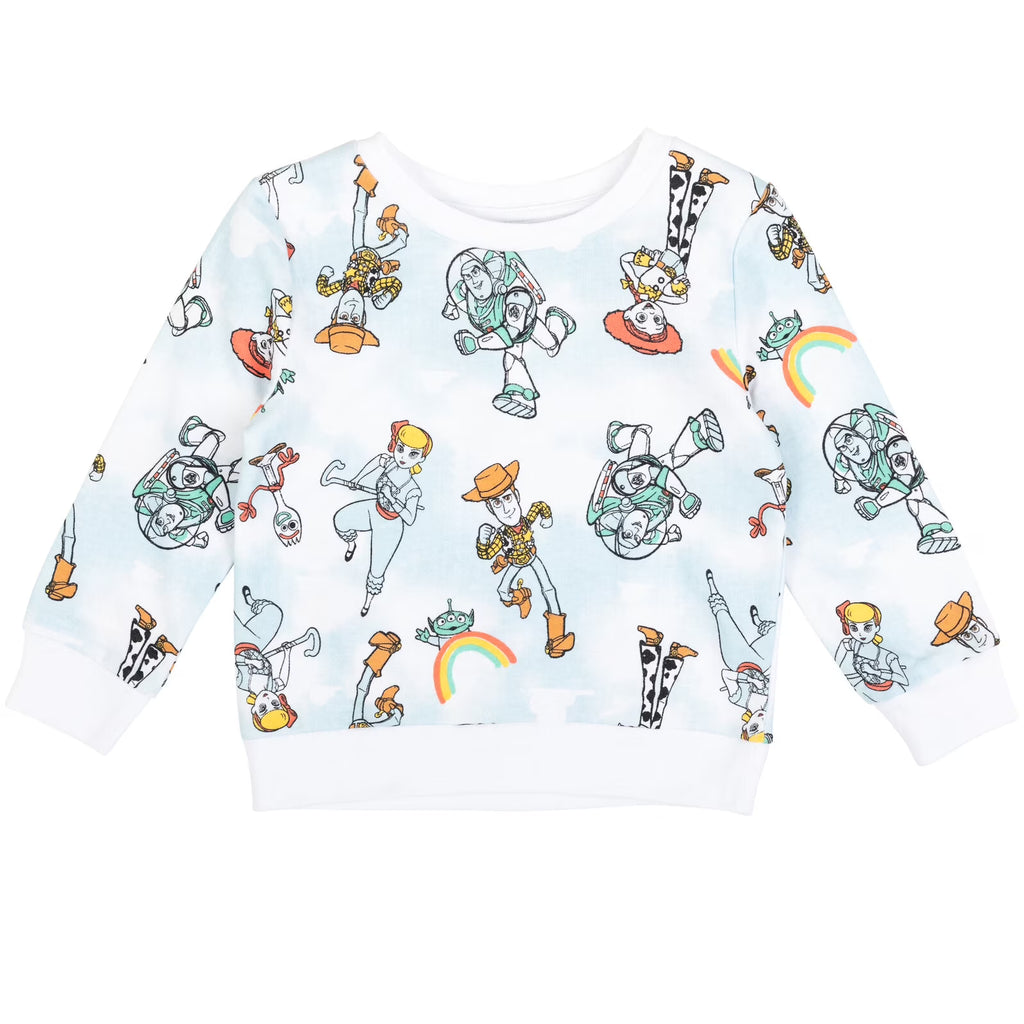 Toddler Girls French Terry Pullover Sweatshirt A74585