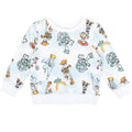 Toddler Girls French Terry Pullover Sweatshirt A74585