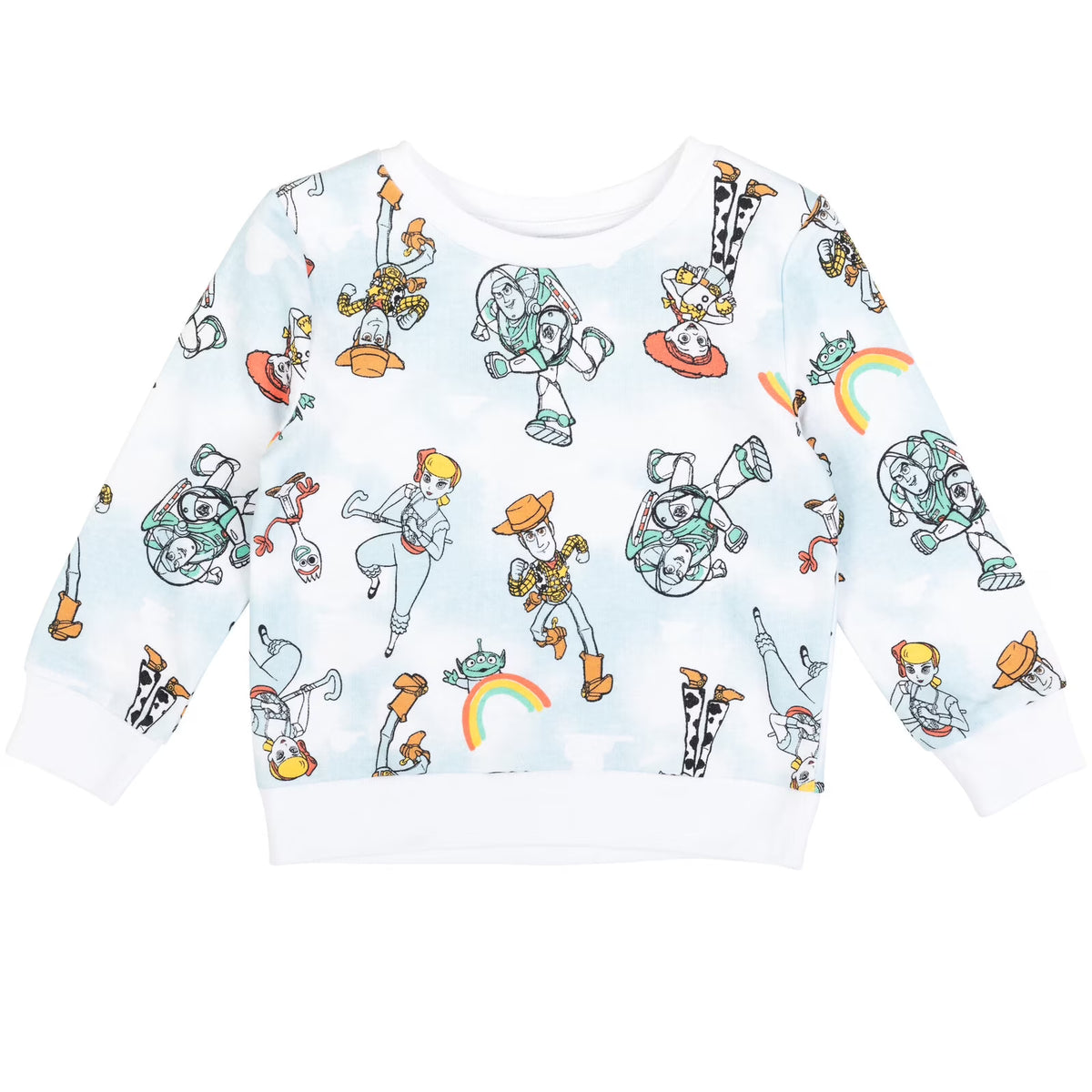 Toddler Girls French Terry Pullover Sweatshirt A74585