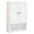 2-Door 21 in. Bathroom Wall Cabinet in White I4120