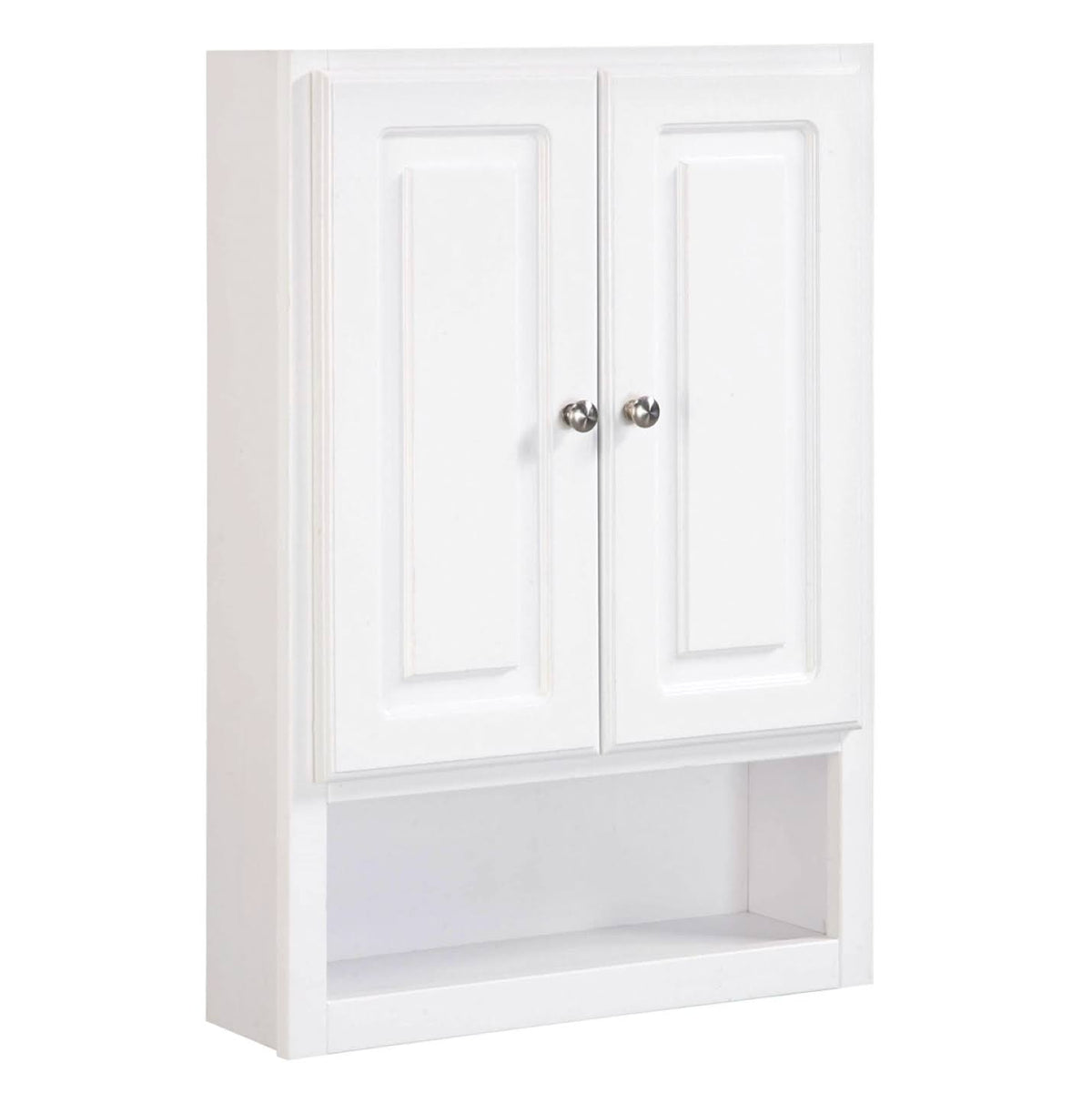 2-Door 21 in. Bathroom Wall Cabinet in White I4120