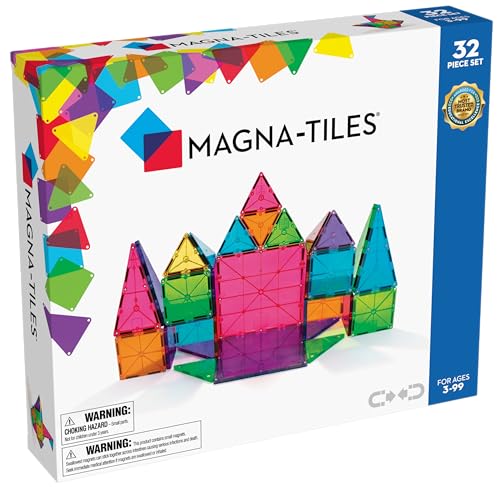 32-Piece Magnetic Construction Set E627314