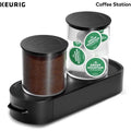 Black Ground Coffee & K-Cup Pod Storage Unit X748624