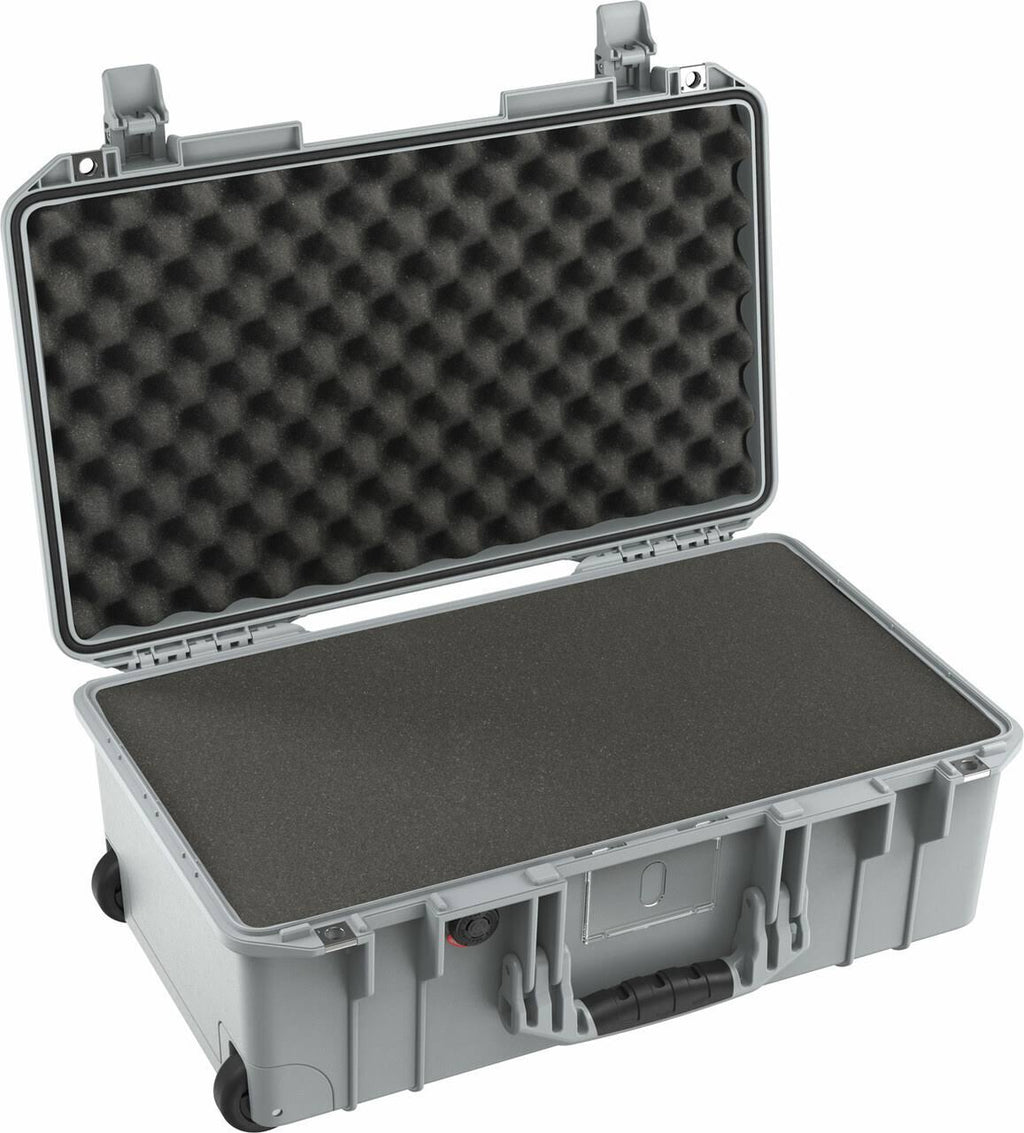 Carry-On Case with Foam Silver R253