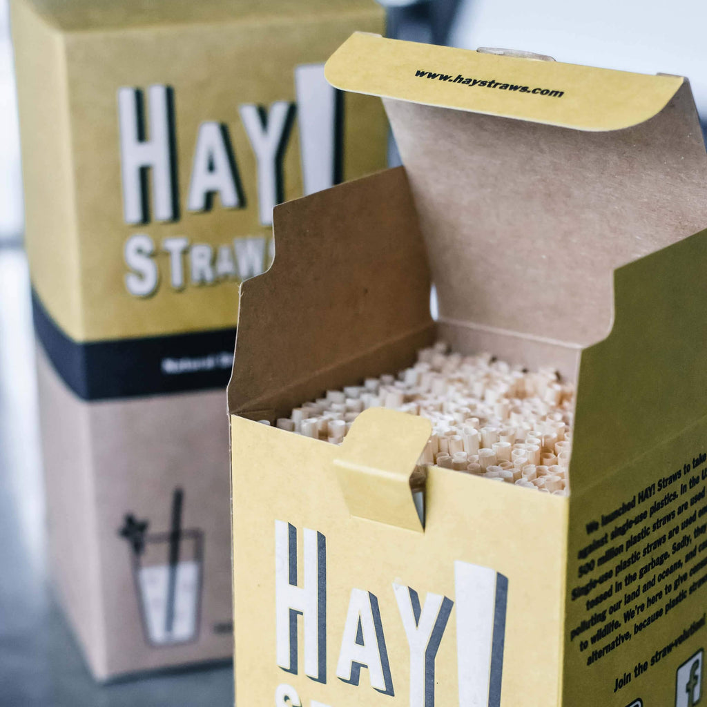 Compostable Tall Drinking Straws 12,000 Straws B3698
