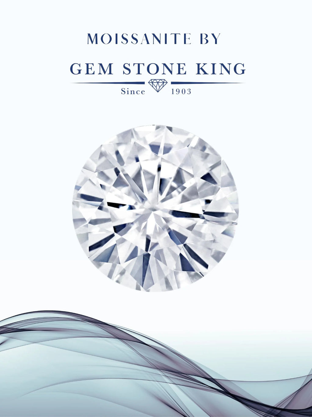 Oval Moissanite Solitaire Engagement Ring F8370