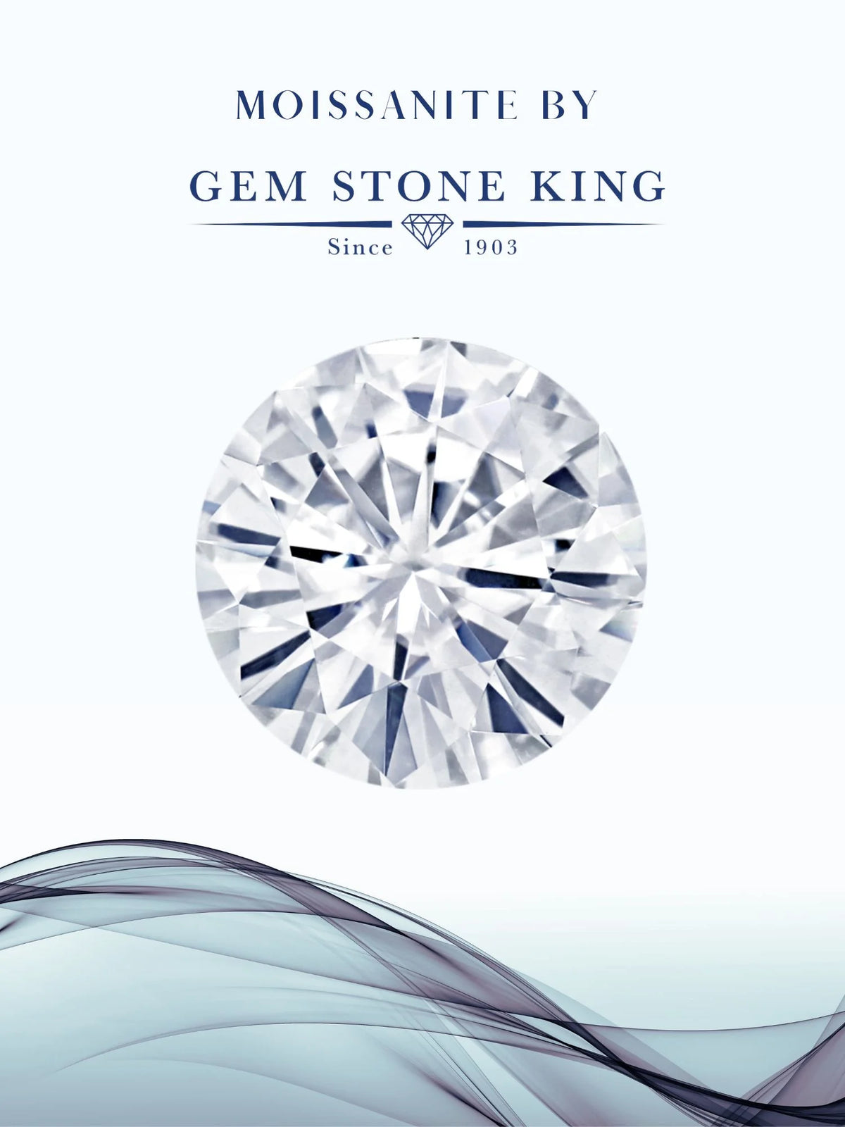 Oval Moissanite Solitaire Engagement Ring F8370