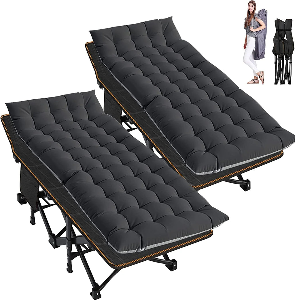 Folding Cot with 3.3 Inch Mattress and Carry Bag S939994