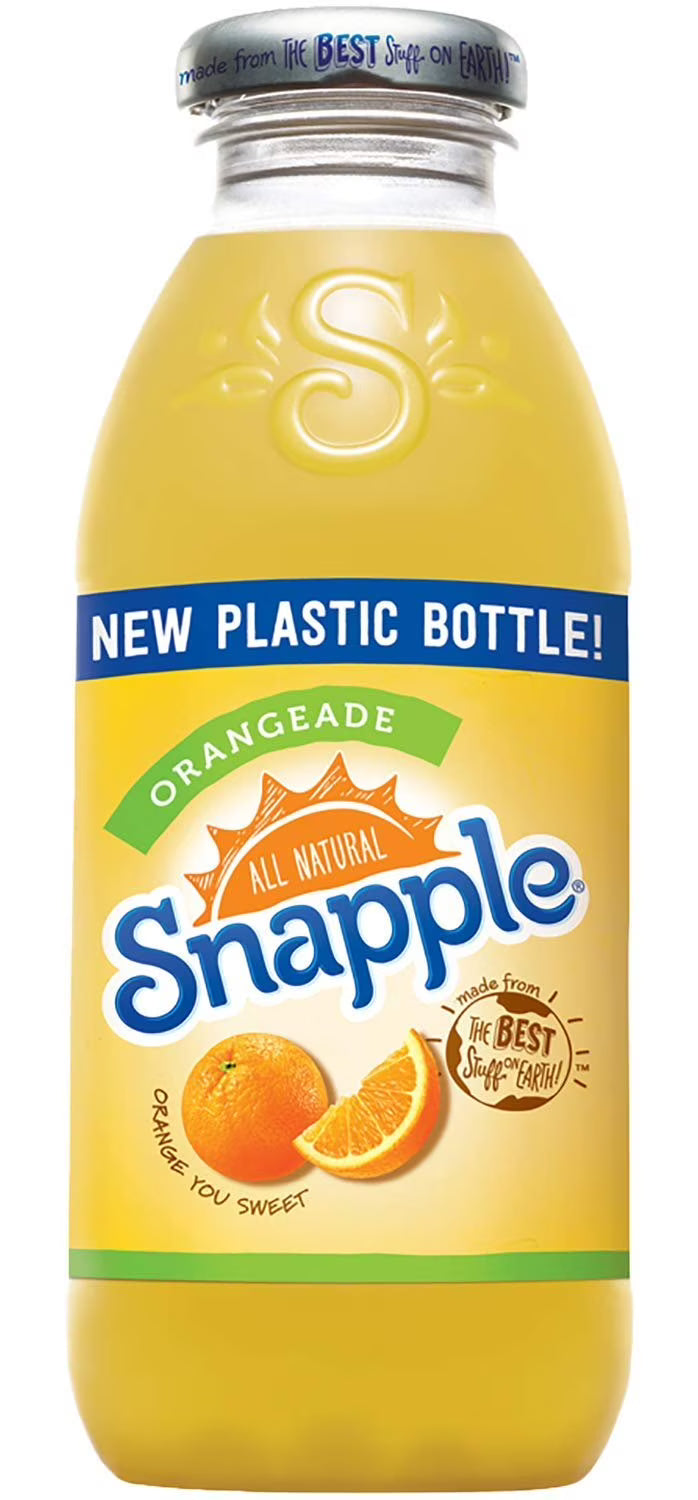 Orangeade 16 fl oz 24 Plastic Bottles K336