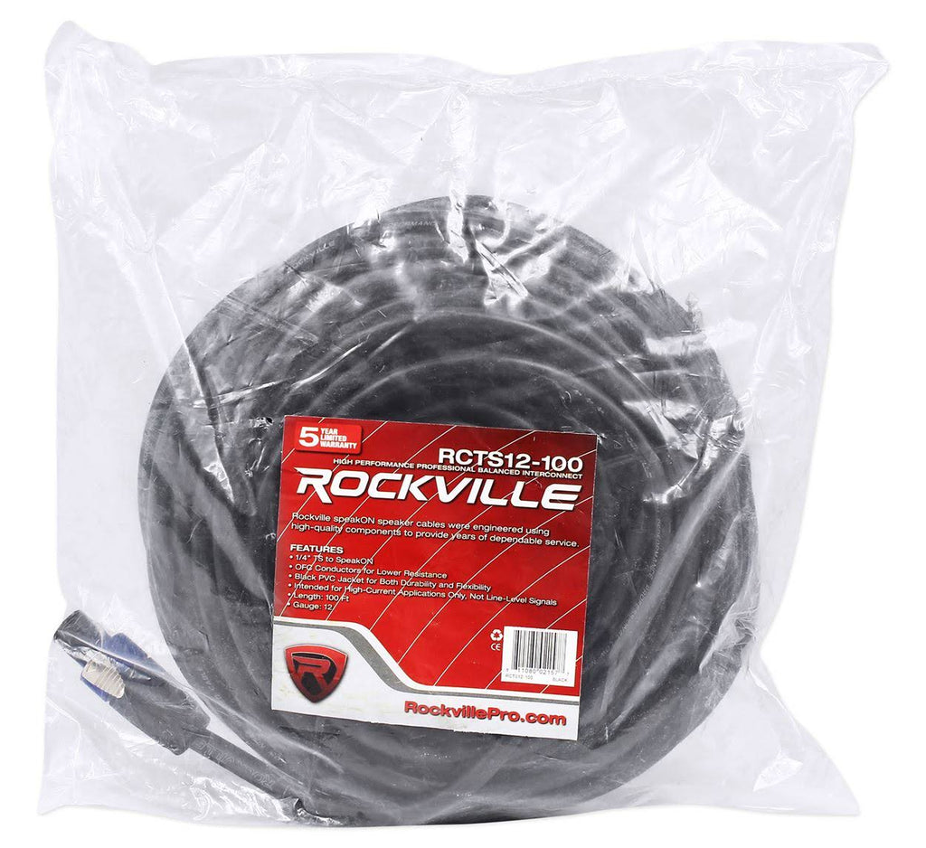 100' 12 AWG Speaker Cable 100% Copper X71135