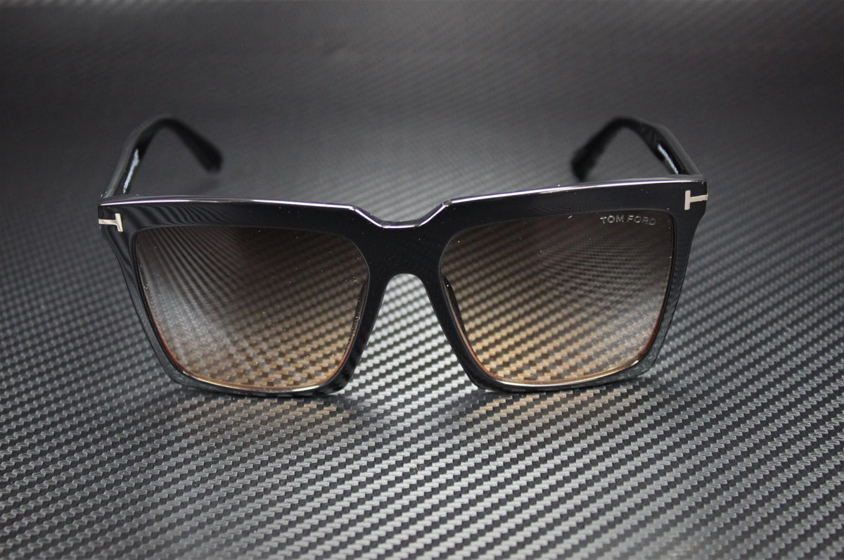 Smoke Gradient Square Sunglasses L985847