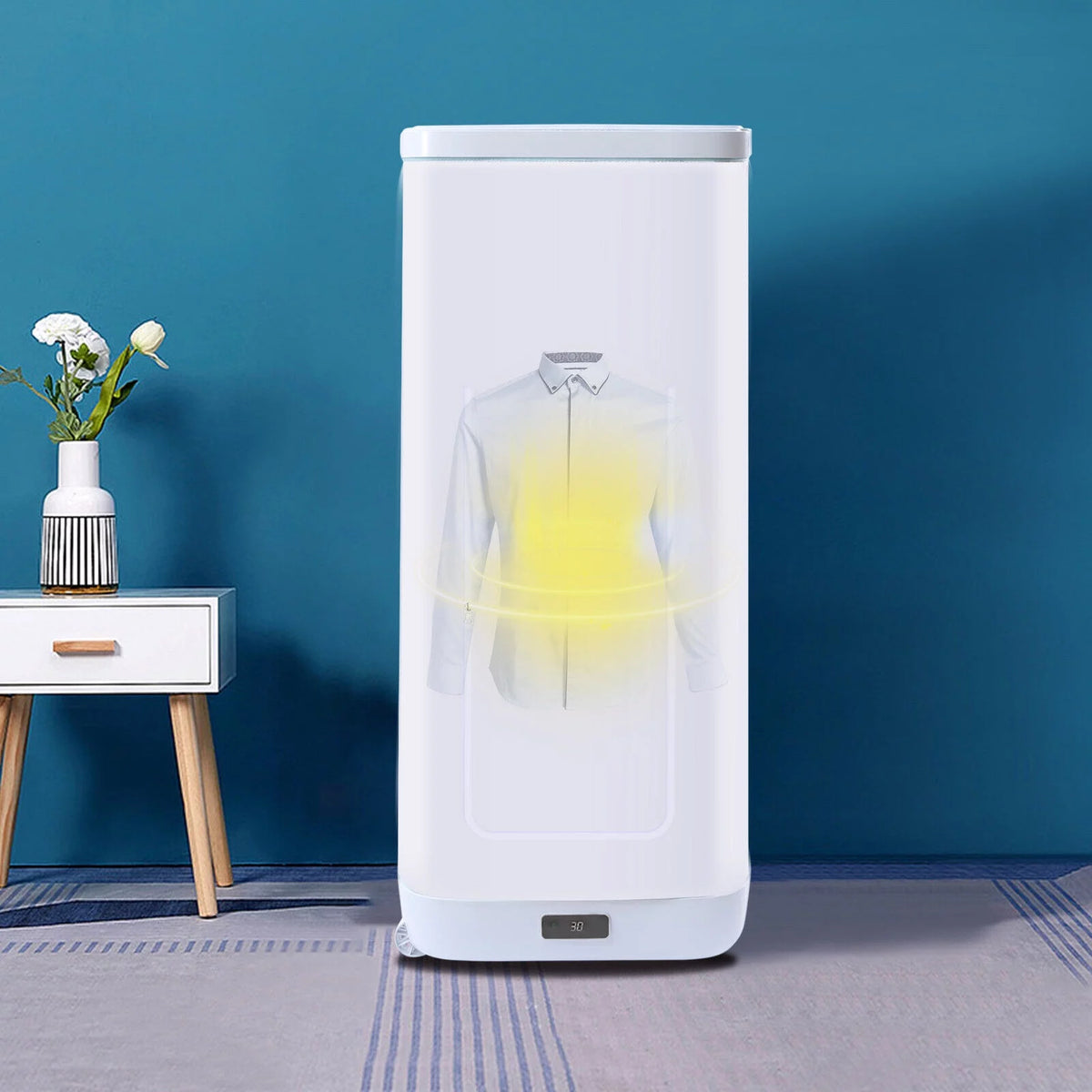 Folding Mini Wardrobe Dryer with One Shelf F236599
