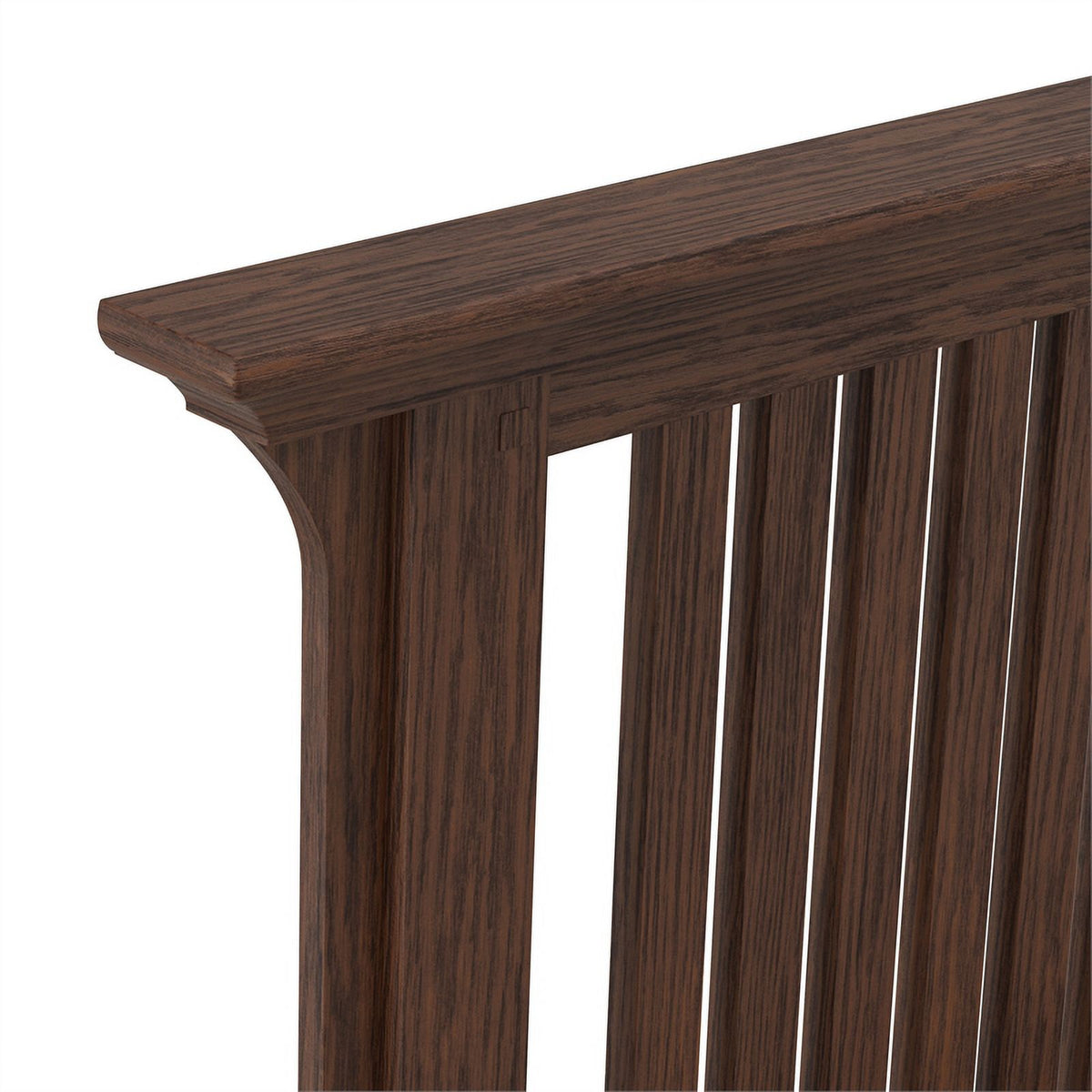 Vintage Oak Finish King Headboard H800495