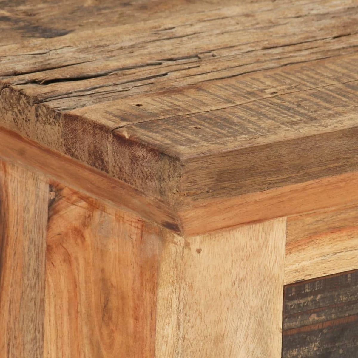Solid Acacia Wood and Reclaimed Wood Sideboard K28908