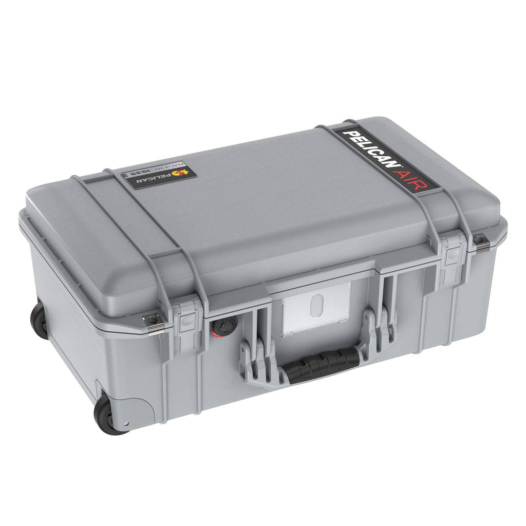 Carry-On Case with Foam Silver R253