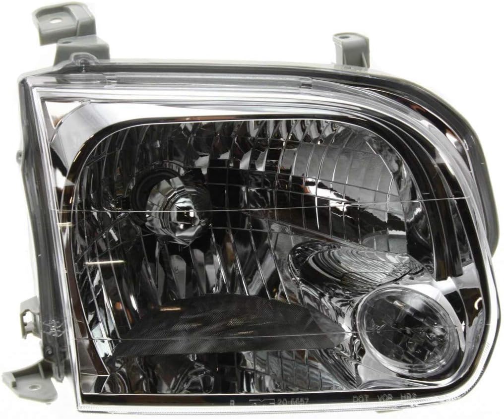 Headlight Assembly for 2005 2006 Toyota Sequoia Passenger Side Double Cab Q731089