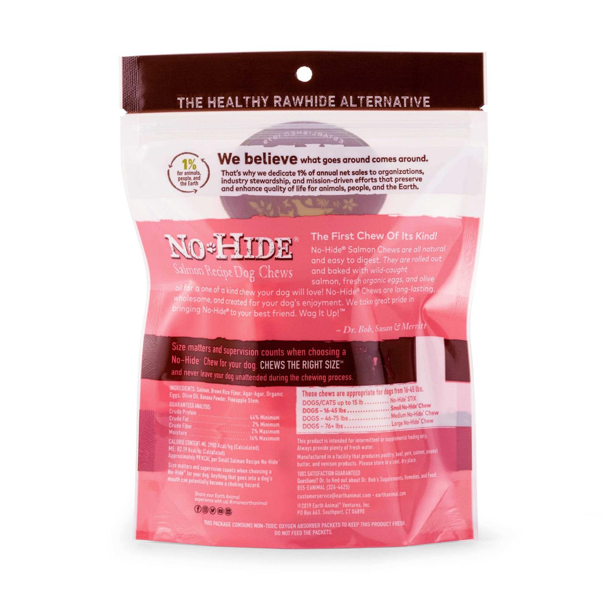 Dog No Hide Salmon Pet Supplies V41105