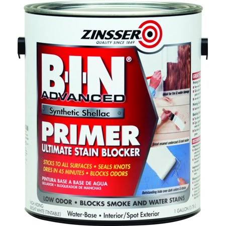 White Shellac Primer Stain Blocker Gallon Case of 2 U7060