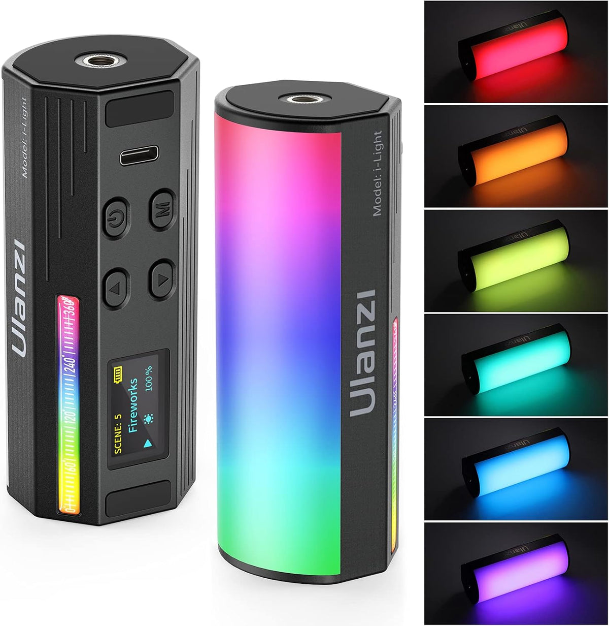 RGB LED Video Light Wand with LCD T429704