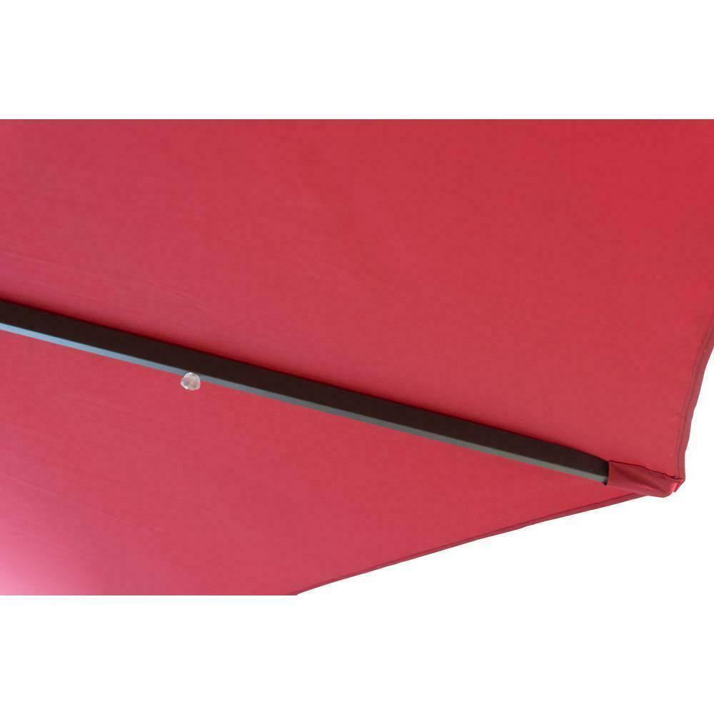 Scarlet Cantilever Solar Patio Umbrella Z9005