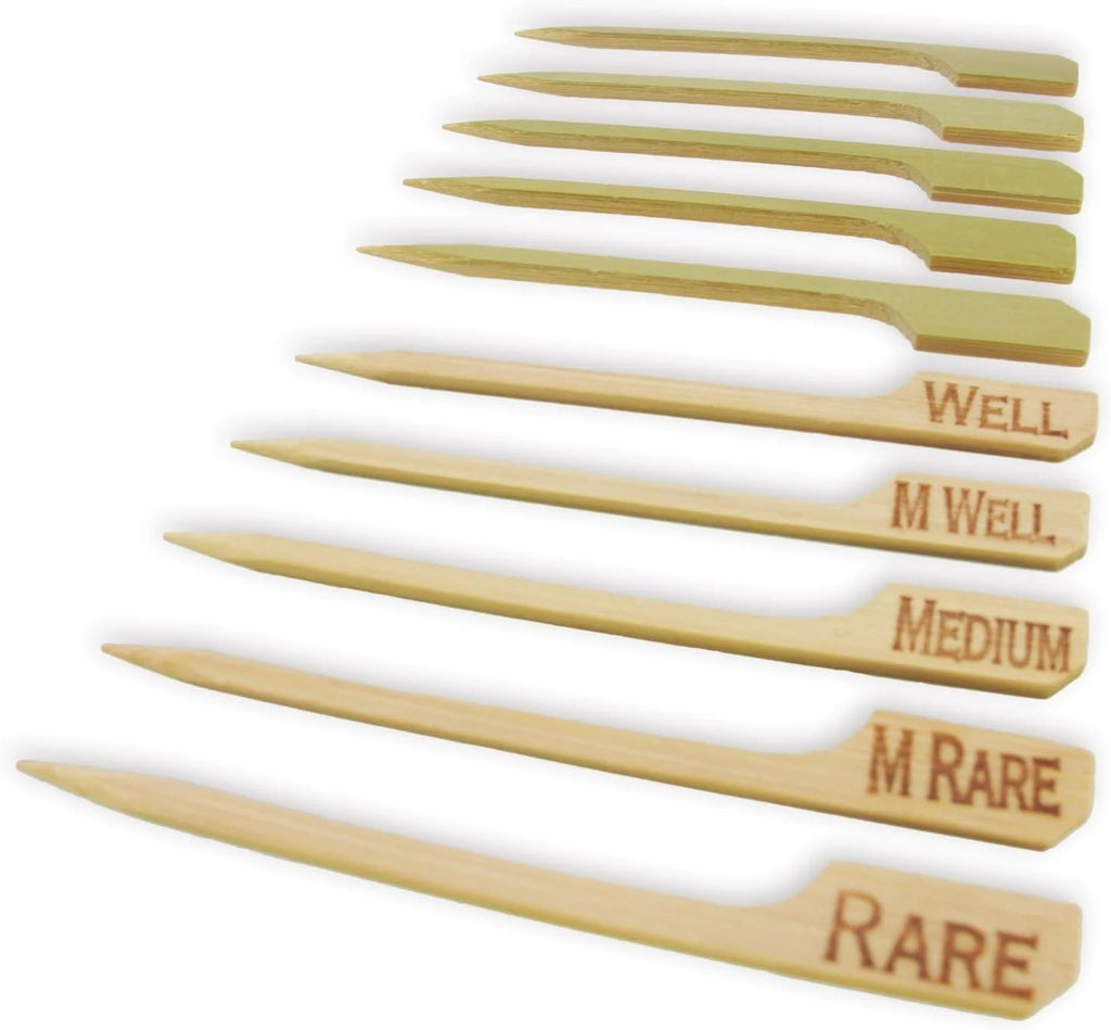 Bamboo Paddle Skewers Sticks, 1,000 Pieces V924