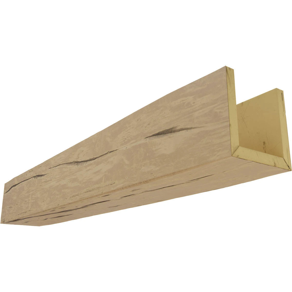 3-Sided Faux Wood Ceiling Beam W699