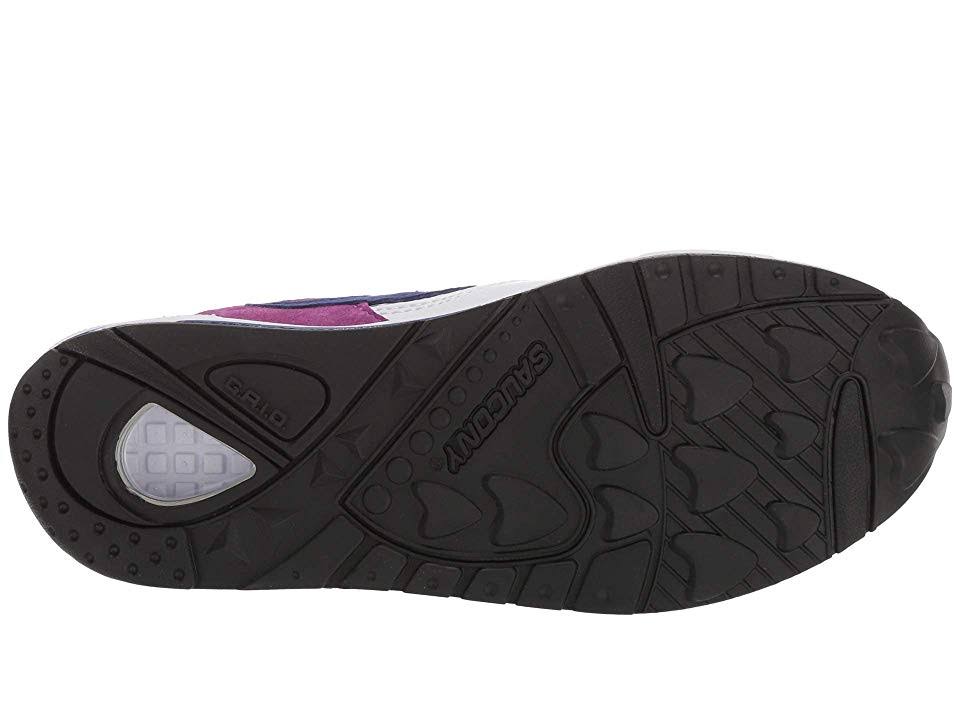 White & Purple Saucony Running Shoes N943