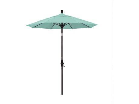 Black 7.5 ft. Fiberglass Tilt Market Umbrella W642747