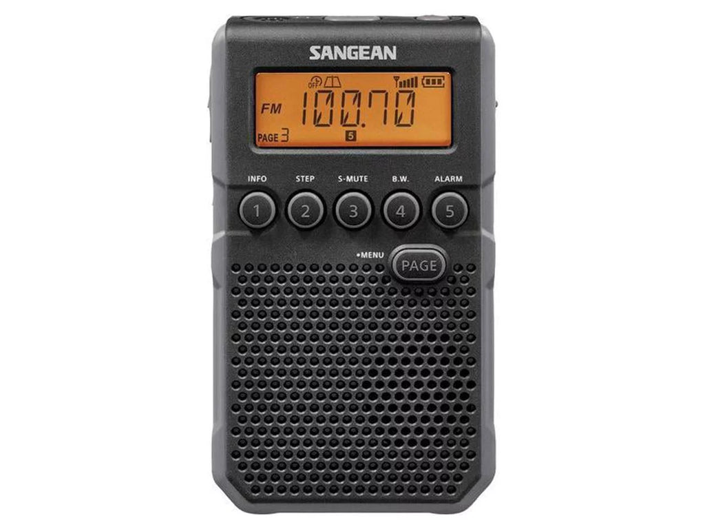Portable AM/FM Radio, Black E7647