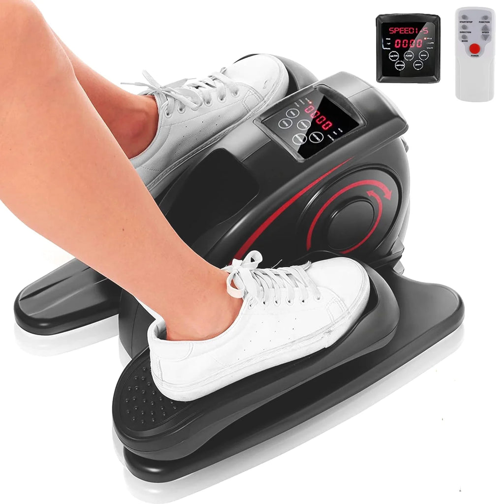 Under Desk Elliptical Machine with LCD Monitor B590