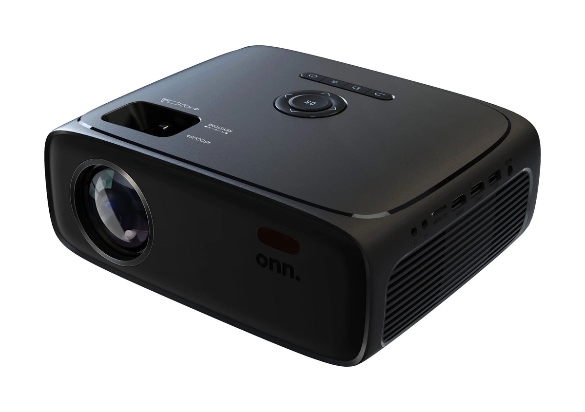 720P HD LCD Home Theater Projector with HDMI Cable, Black U200776