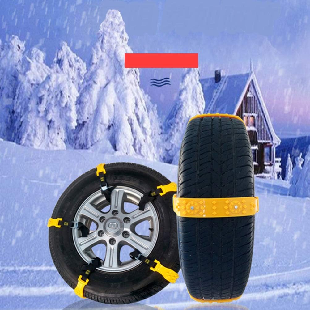 10Pcs Car Snow Chains Anti Slip Tire Chains C817
