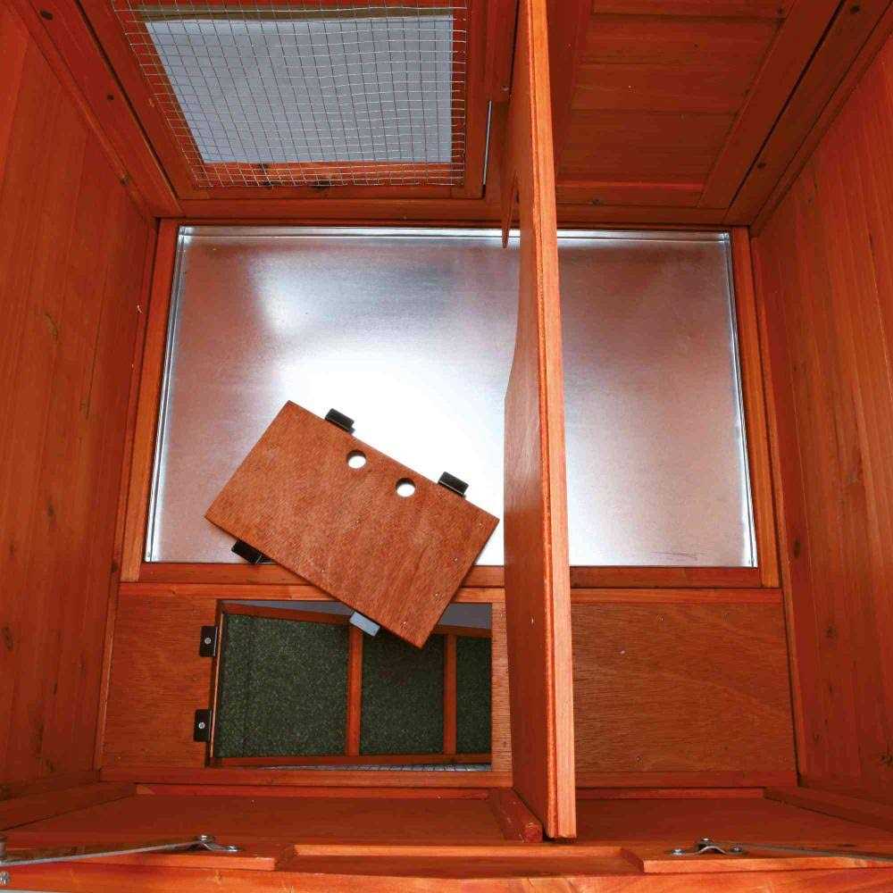 Rabbit Hutch with Peaked Roof C268