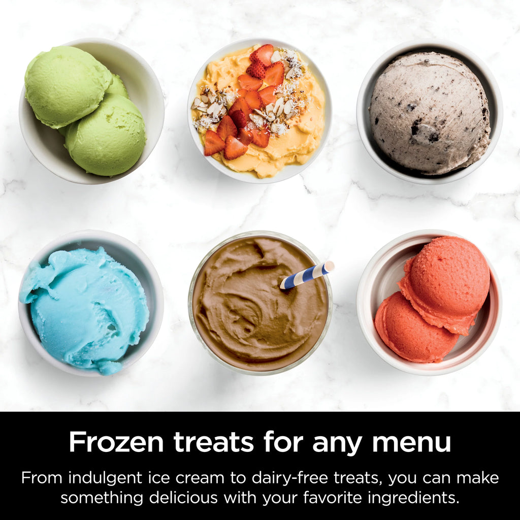 Silver Ice Cream Maker, 7 One-Touch Programs G23174