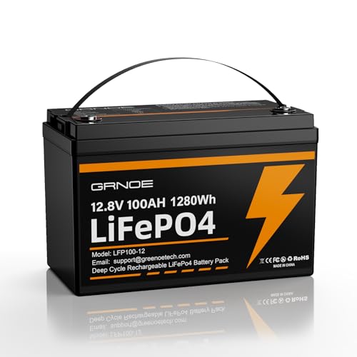 12V 100Ah LiFePO4 Battery Group 31 With Built-in 100A BMS U2021