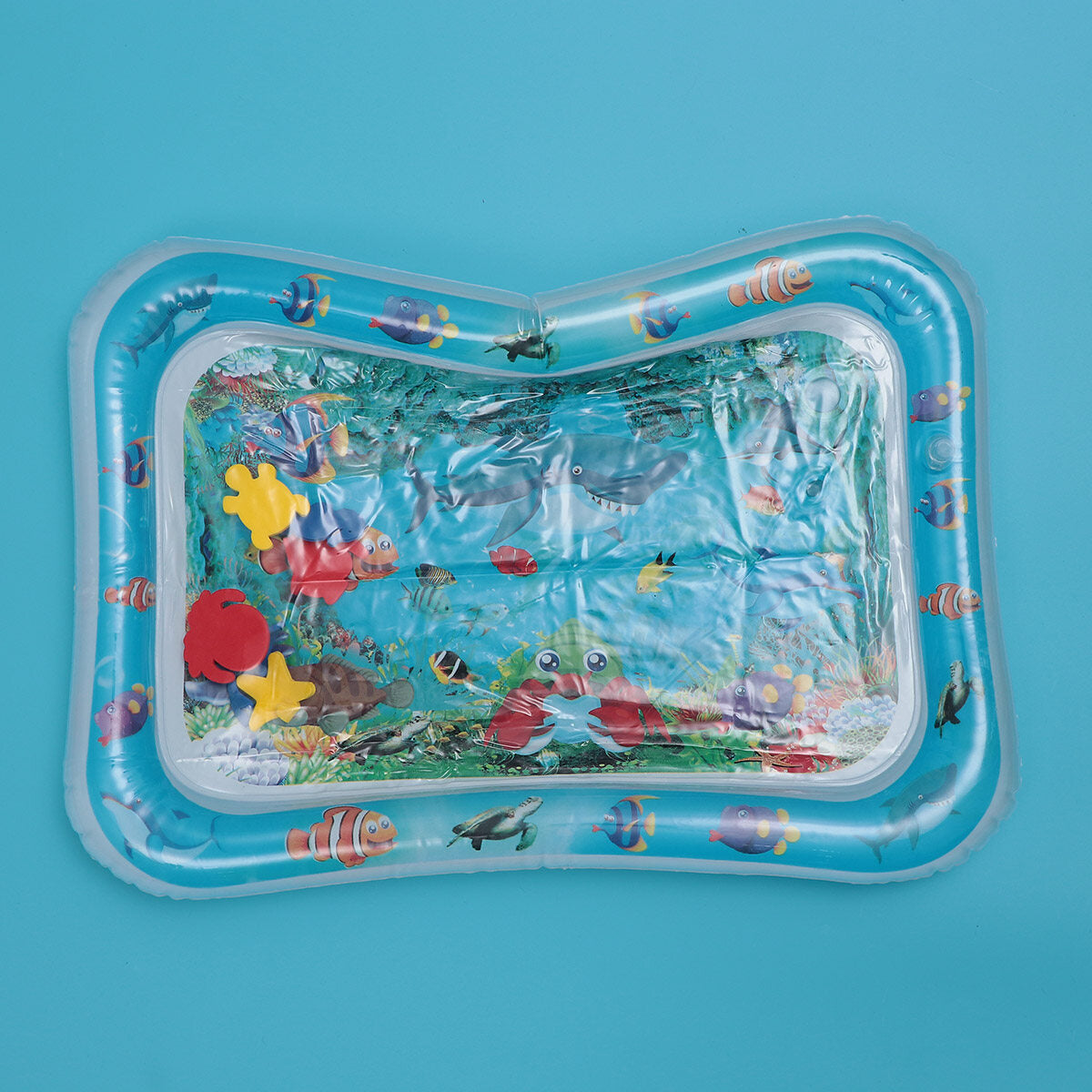 Inflatable Water Play Mat Baby Crawling Cushion (Clownfish Pattern) I409