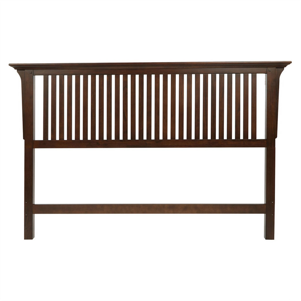 Vintage Oak Finish King Headboard H800495