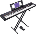 88 Key Digital Piano with Semi Weighted Keys and Dual 30W Speakers W29817