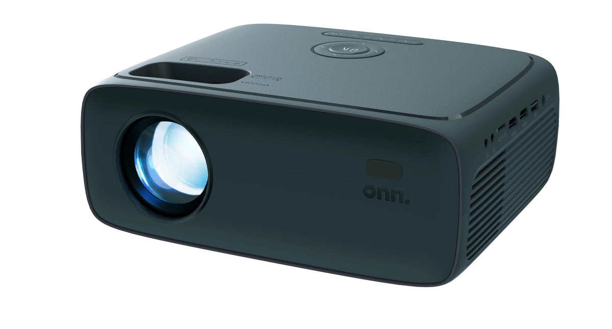 720P HD LCD Home Theater Projector with HDMI Cable, Black U200776