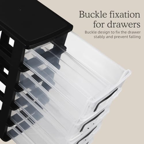 4 Drawer Plastic Desk Organizer K906
