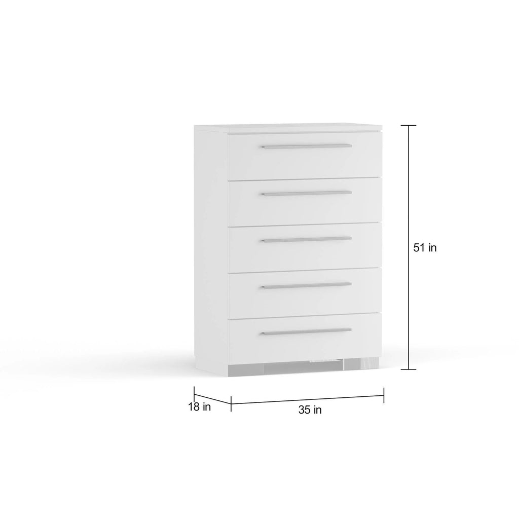 White 3-Piece Full Size Bedroom Set K12777