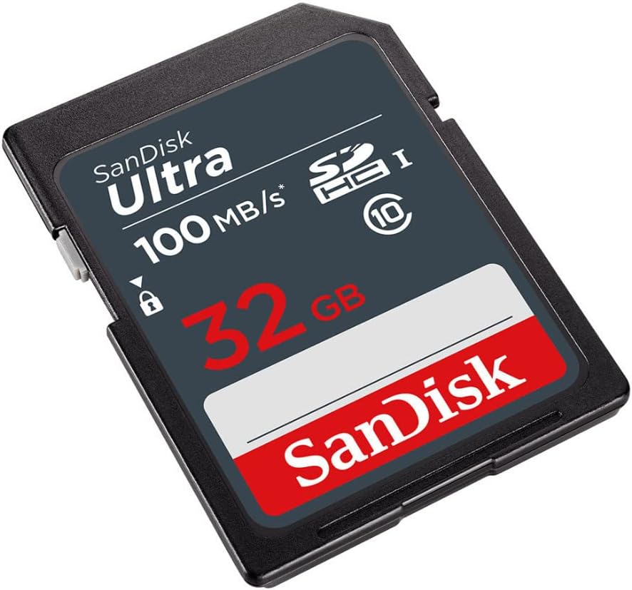 32GB SDHC UHS-I Memory Card 10-Pack with USB Card Reader G59737