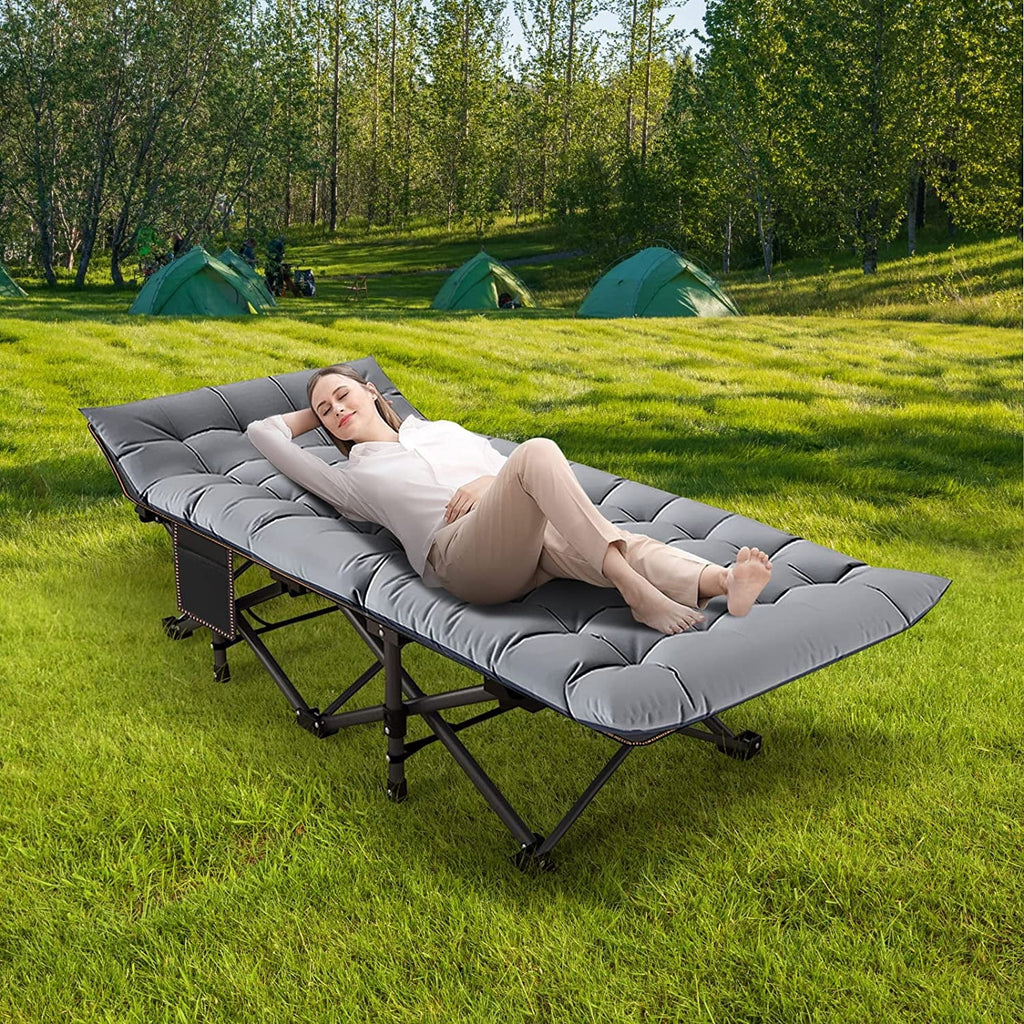 Folding Cot with 3.3 Inch Mattress and Carry Bag S939994