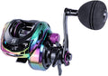 Colorful Baitcasting Reel with 9+1 Ball Bearings, Gear Ratio 8.0:1 O4226