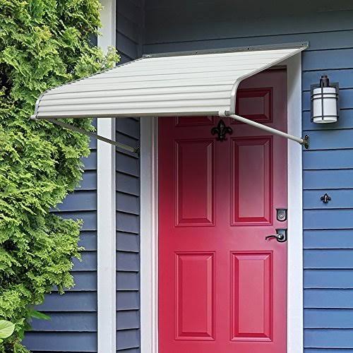 Aluminum Door Canopy with Support Arms A27319