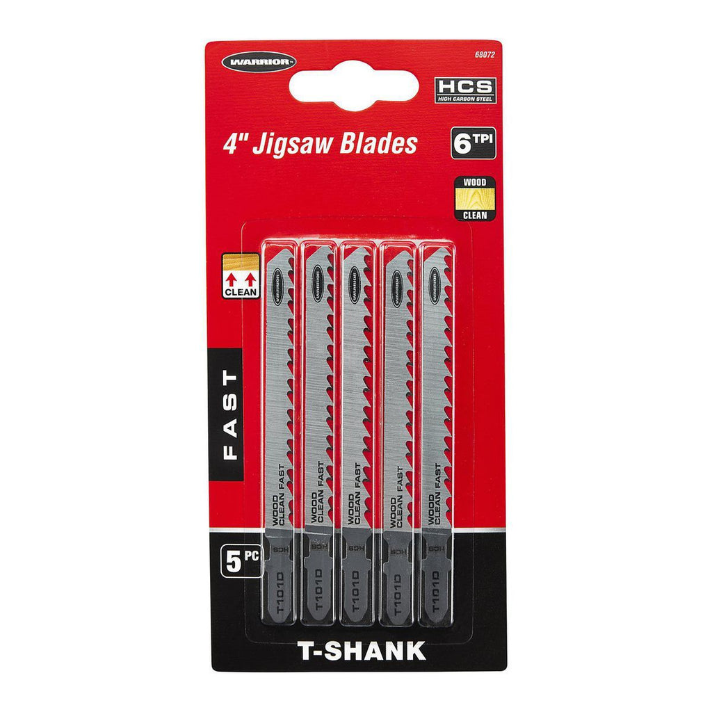 Clean Wood T-shank Jig Saw Blades, 5 Pack E106026