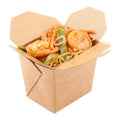 Kraft Brown 8-oz Square Disposable Food Container T947349