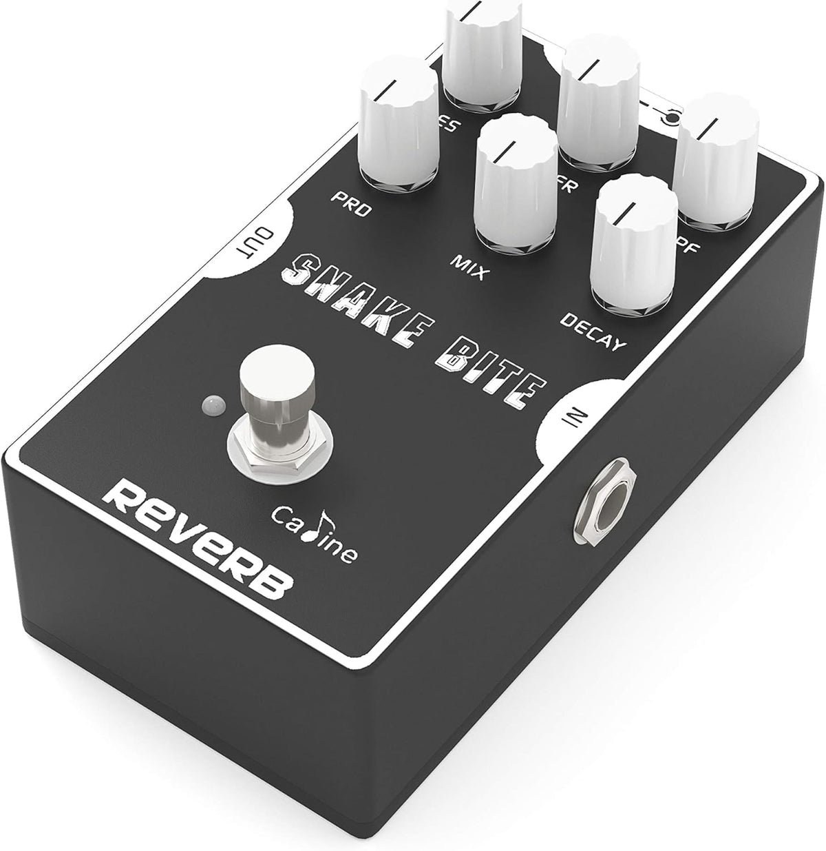 Hall Reverb Guitar Effects Pedal with True Bypass Aluminum Alloy Housing Y640